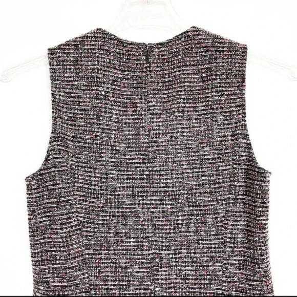 Theory Tillora tweed boucle sleeveless fit and flare dress Size 4 - Picture 5 of 10